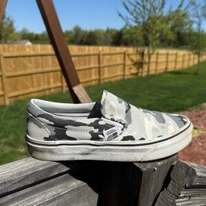 Camo Slip-on Vans